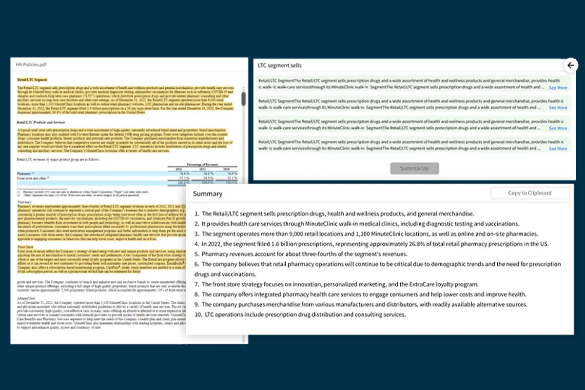 Summarization at a Glance
